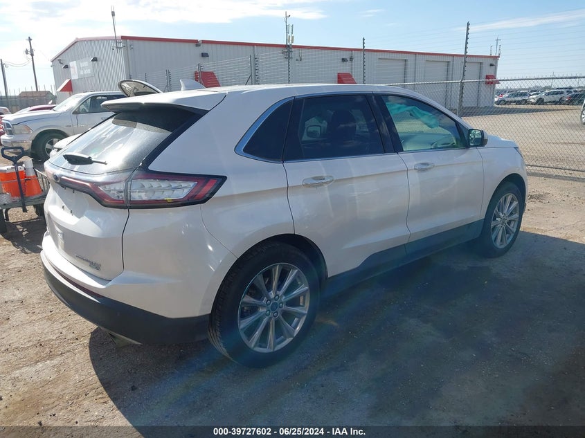 2017 Ford Edge Titanium VIN: 2FMPK4K92HBC15767 Lot: 39727602