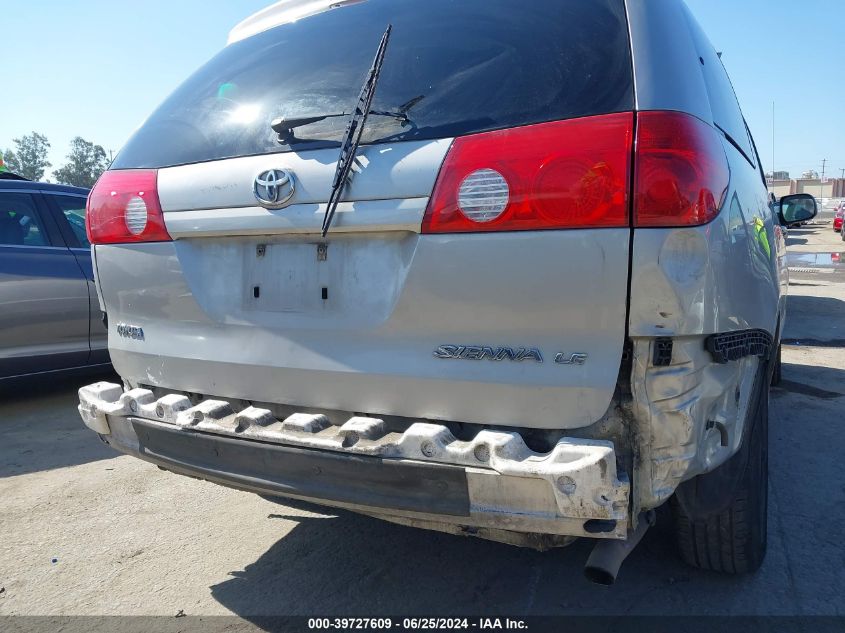 2006 Toyota Sienna Le VIN: 5TDZA23C06S447648 Lot: 39727609