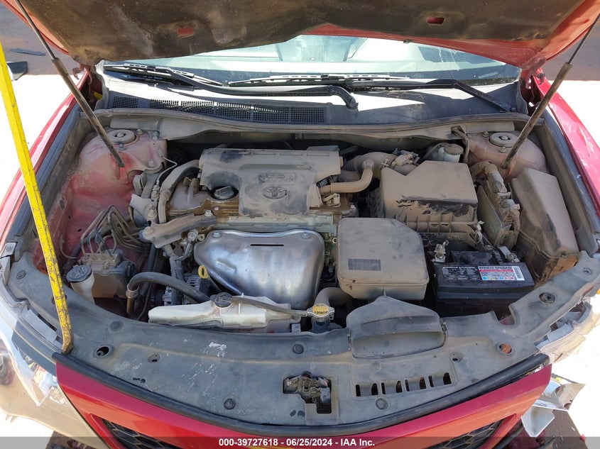 2012 Toyota Camry Se/Le/Xle VIN: 4T1BF1FK1CU610794 Lot: 39727618