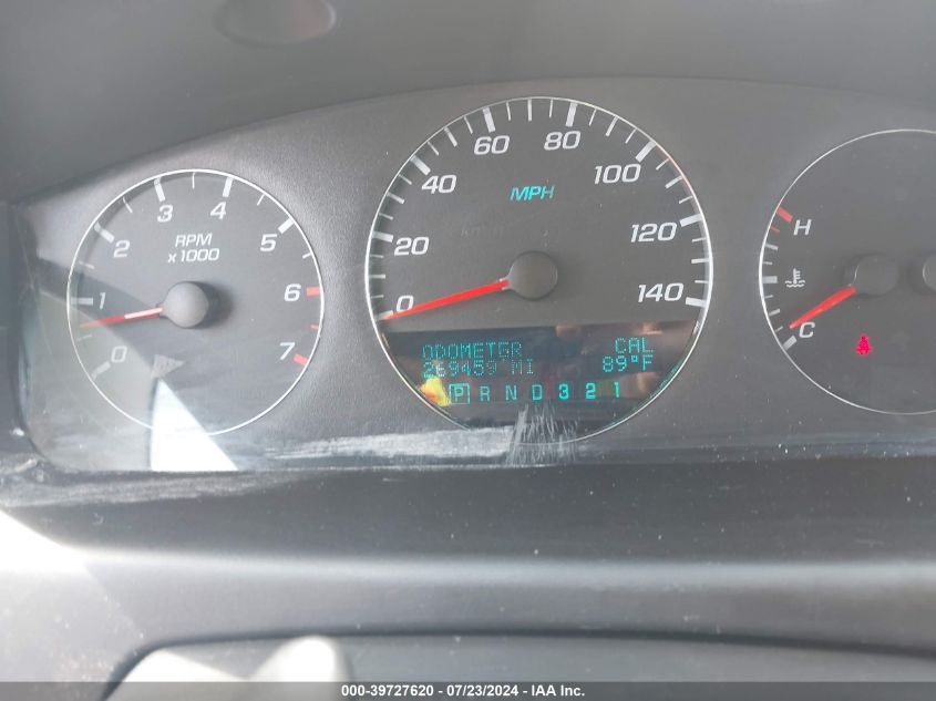 2006 Chevrolet Impala Ss VIN: 2G1WD58C769169272 Lot: 39727620