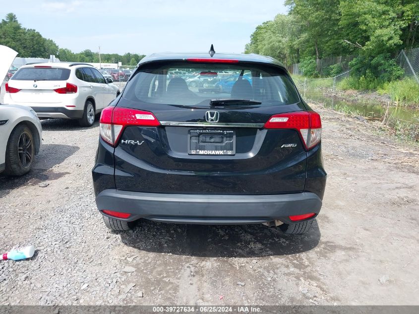 2019 Honda Hr-V Lx VIN: 3CZRU6H38KG732561 Lot: 39727634