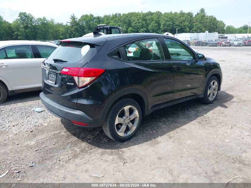 2019 Honda Hr-V Lx VIN: 3CZRU6H38KG732561 Lot: 39727634