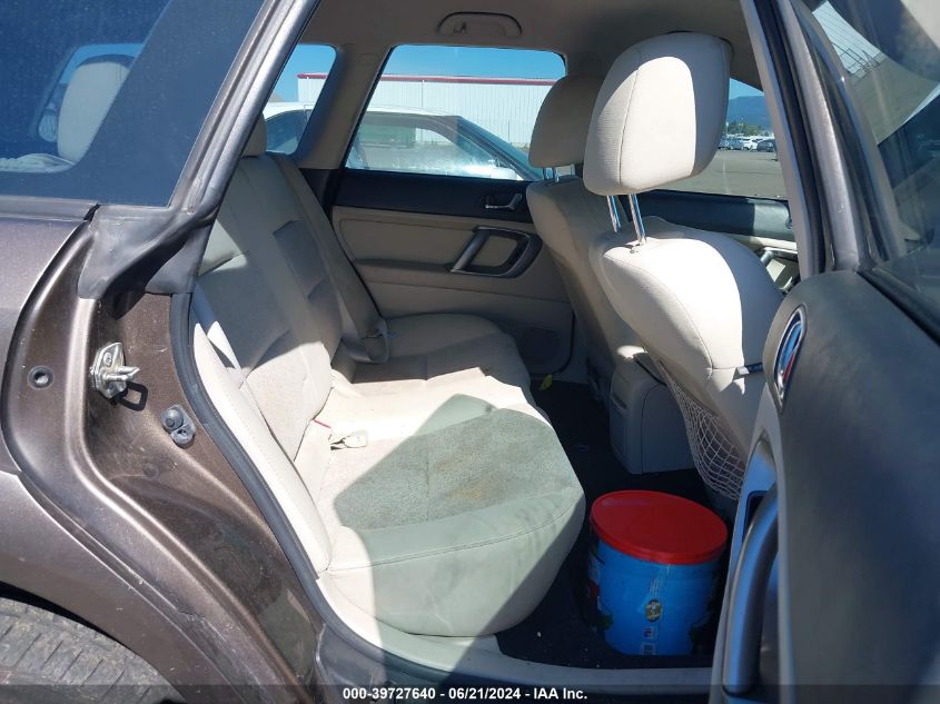 2009 Subaru Outback 2.5I VIN: 4S4BP61C297345966 Lot: 39727640