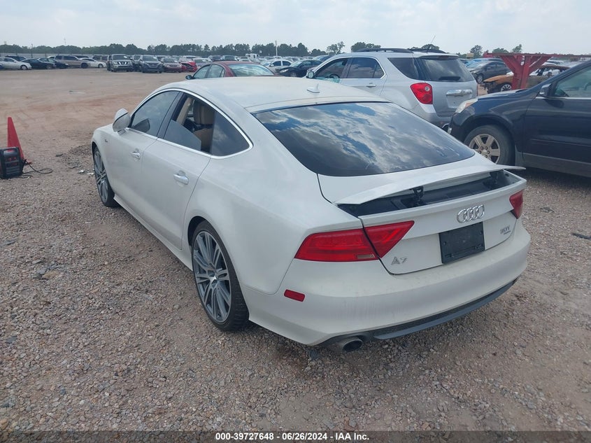 2012 Audi A7 Premium VIN: WAU3GAFC3CN121738 Lot: 39727648