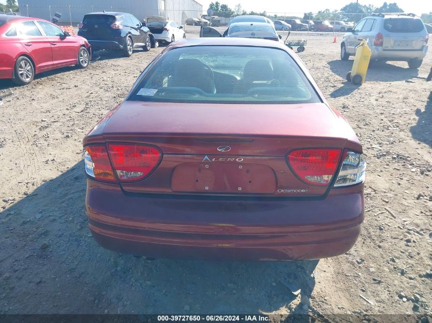 2001 Oldsmobile Alero Gl1 VIN: 1G3NL52T51C106431 Lot: 39727650