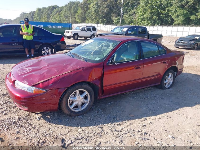 2001 Oldsmobile Alero Gl1 VIN: 1G3NL52T51C106431 Lot: 39727650