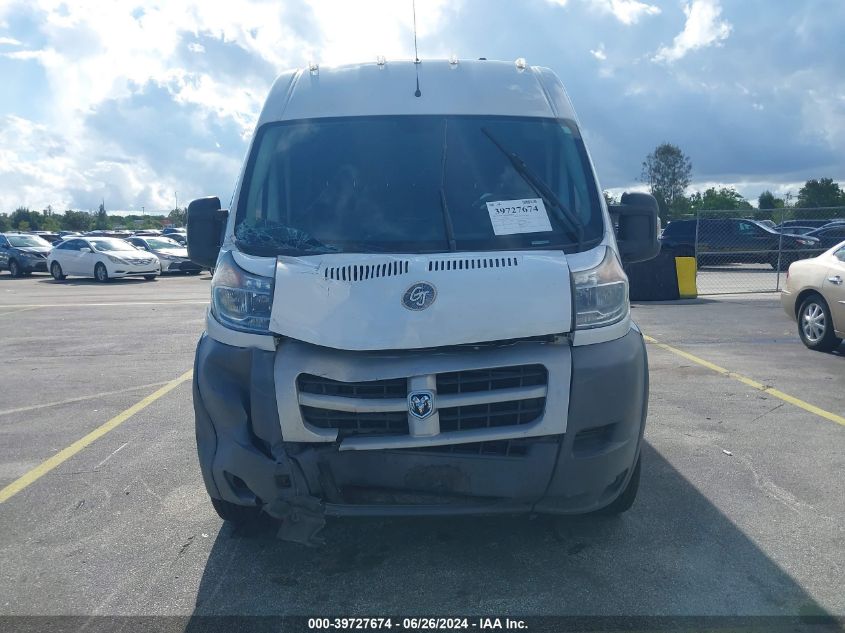 2015 Ram Promaster 2500 High Roof VIN: 3C6TRVDG8FE511955 Lot: 39727674