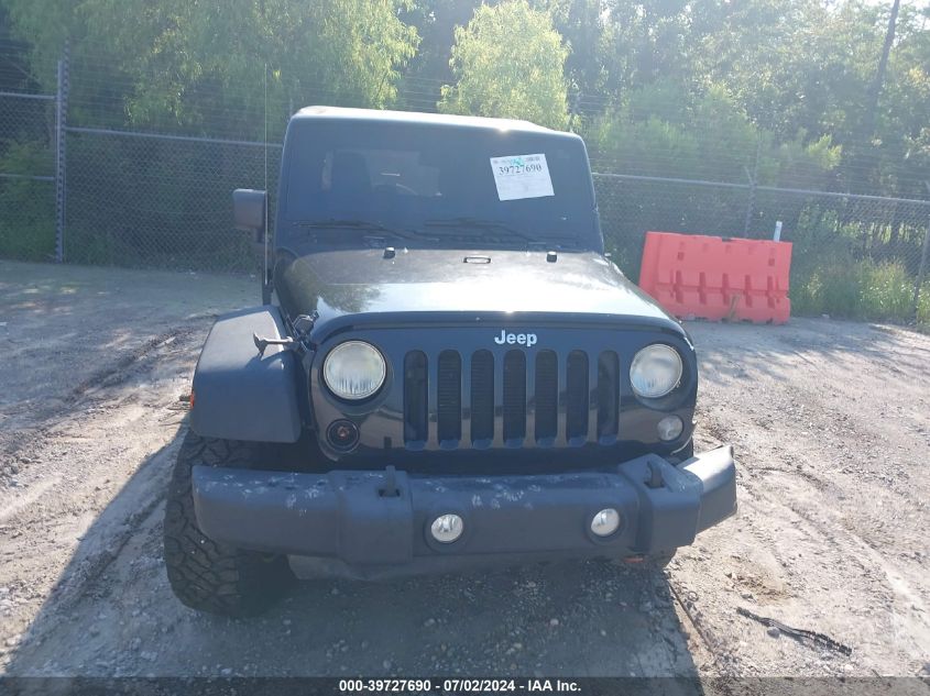 2014 Jeep Wrangler Unlimited Sport VIN: 1C4HJWDG2EL195521 Lot: 39727690