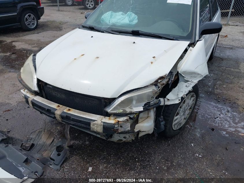 2004 Honda Civic Lx VIN: 2HGES16514H625468 Lot: 39727693