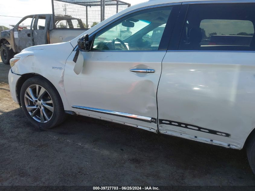 2015 Infiniti Qx60 Hybrid VIN: 5N1CL0MM4FC500280 Lot: 39727703