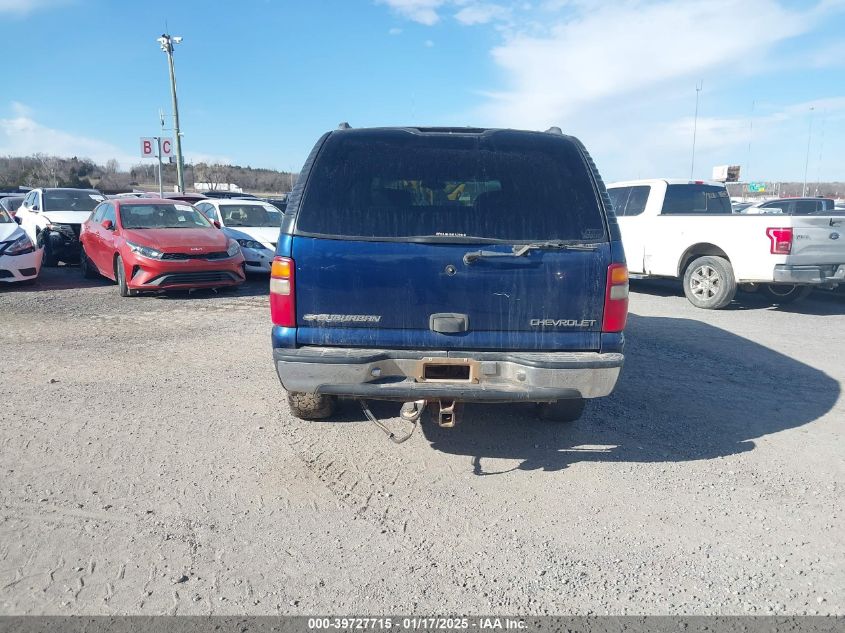 2000 Chevrolet Suburban 1500 Ls VIN: 3GNFK16TXYG219199 Lot: 39727715