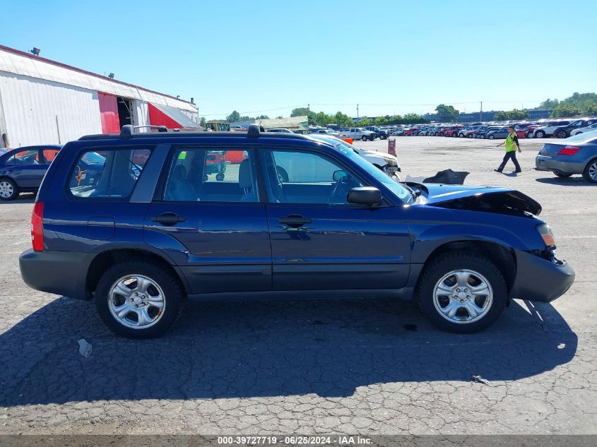 2005 Subaru Forester 2.5X VIN: JF1SG636X5H727068 Lot: 39727719