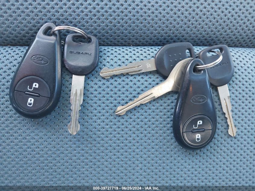 2005 Subaru Forester 2.5X VIN: JF1SG636X5H727068 Lot: 39727719