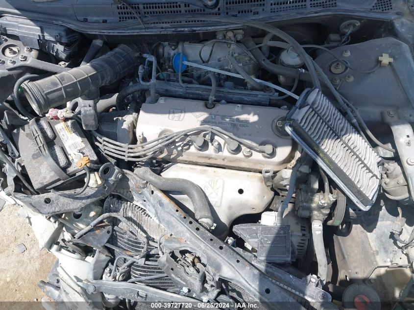 2001 Honda Accord Lx VIN: 3HGCG56441G700084 Lot: 39727720