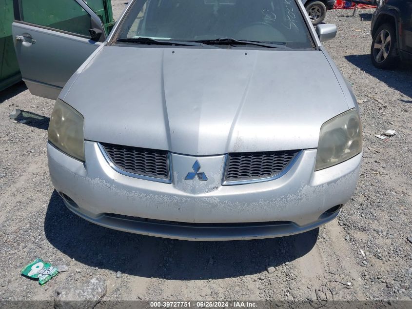 2006 Mitsubishi Galant Es Medium/Ls Medium VIN: 4A3AB36F66E007362 Lot: 39727751