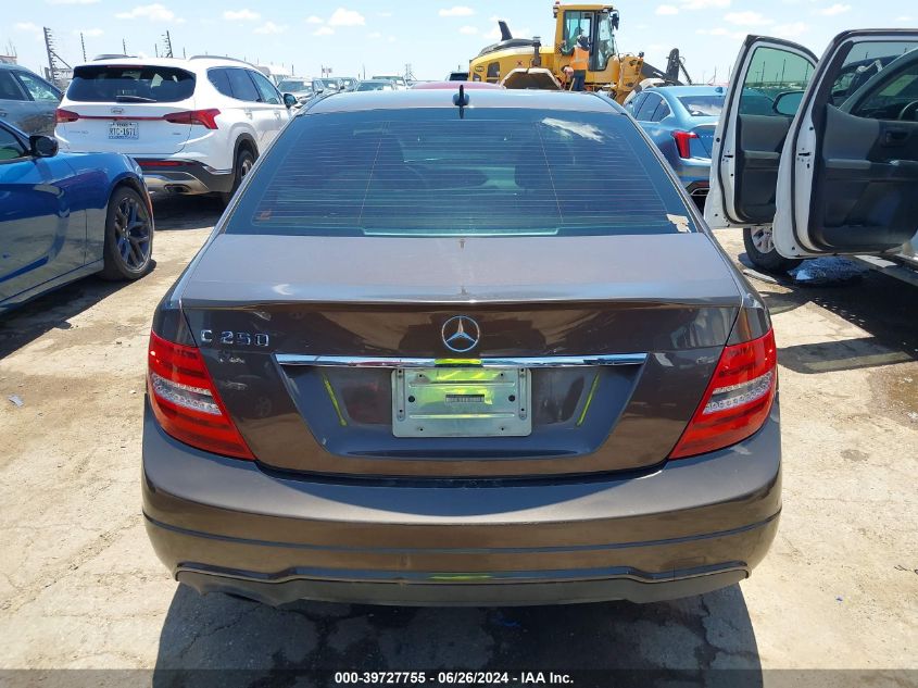 2013 Mercedes-Benz C 250 VIN: WDDGF4HB3DR266677 Lot: 39727755