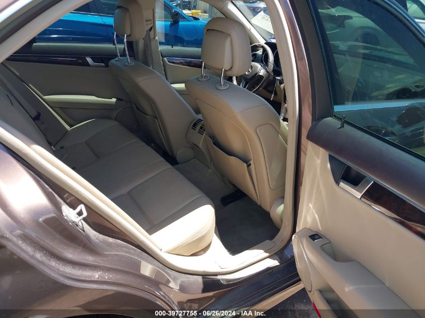 2013 Mercedes-Benz C 250 VIN: WDDGF4HB3DR266677 Lot: 39727755