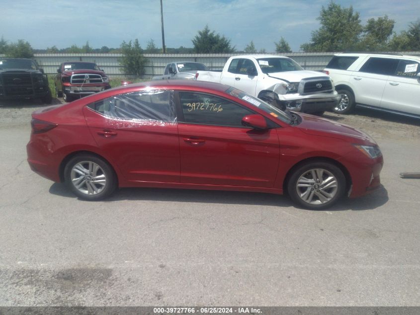 2019 Hyundai Elantra Sel VIN: KMHD84LF3KU749822 Lot: 39727766