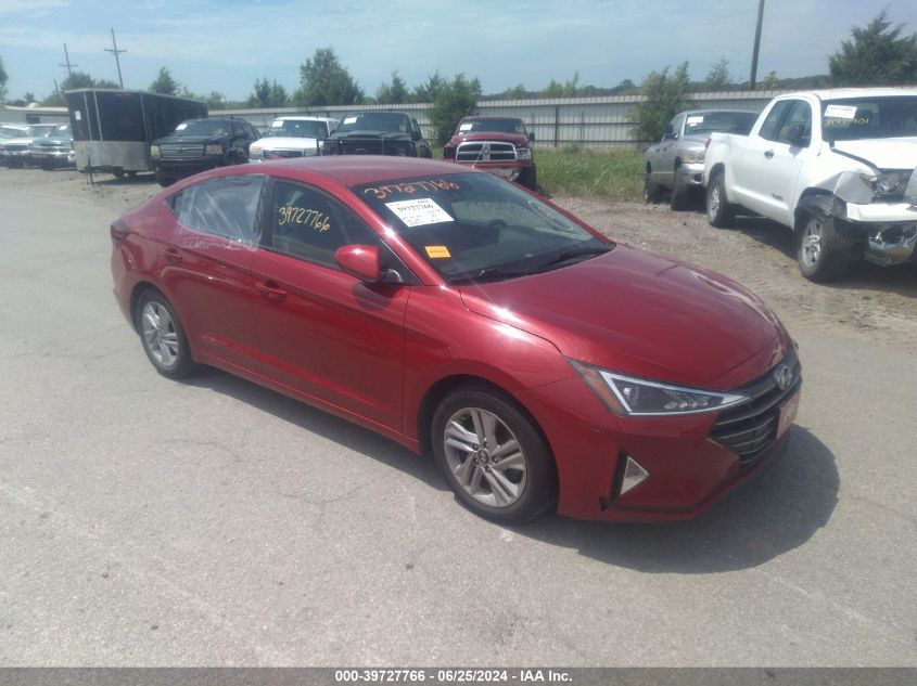 2019 Hyundai Elantra Sel VIN: KMHD84LF3KU749822 Lot: 39727766