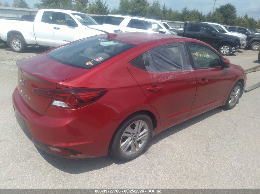 2019 Hyundai Elantra Sel VIN: KMHD84LF3KU749822 Lot: 39727766