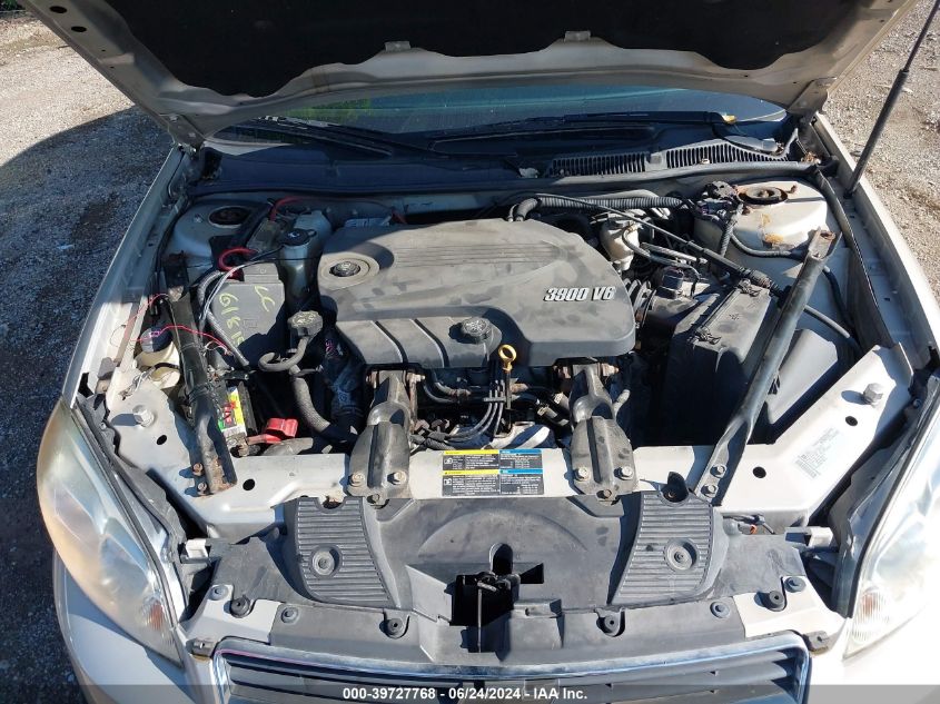 2010 Chevrolet Impala Ltz VIN: 2G1WC5EM2A1189579 Lot: 39727768