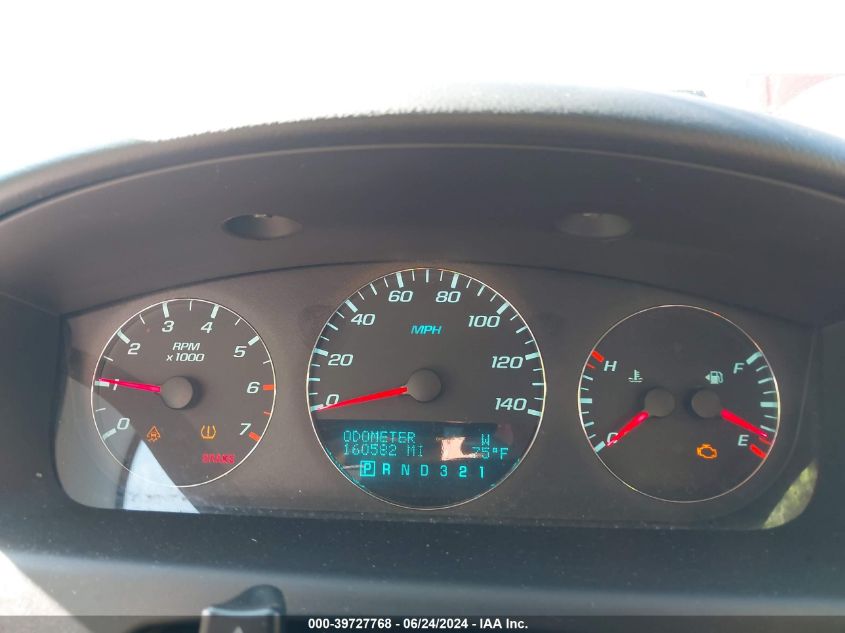 2010 Chevrolet Impala Ltz VIN: 2G1WC5EM2A1189579 Lot: 39727768