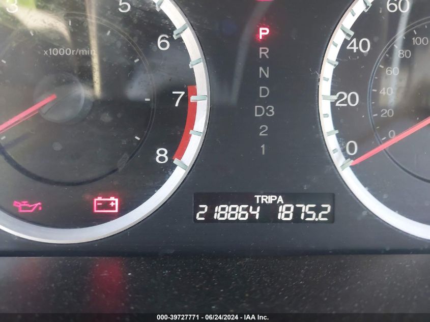 2010 Honda Accord 2.4 Lx VIN: 1HGCP2F39AA165449 Lot: 39727771