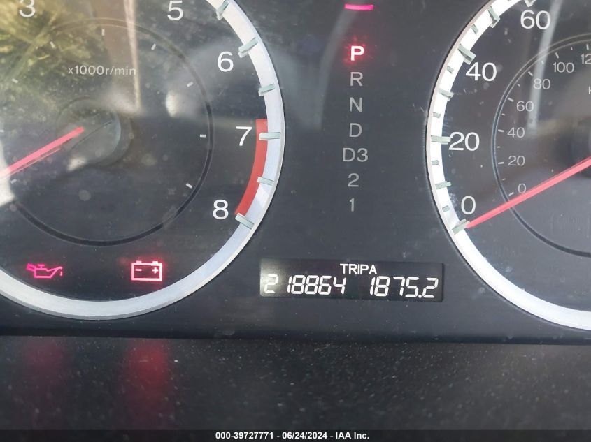 2010 Honda Accord 2.4 Lx VIN: 1HGCP2F39AA165449 Lot: 39727771