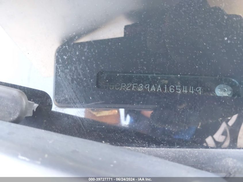 2010 Honda Accord 2.4 Lx VIN: 1HGCP2F39AA165449 Lot: 39727771