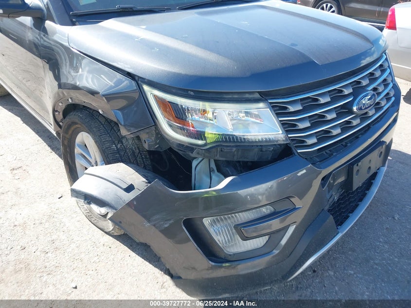 VIN 1FM5K7D85HGC76472 2017 FORD EXPLORER XLT