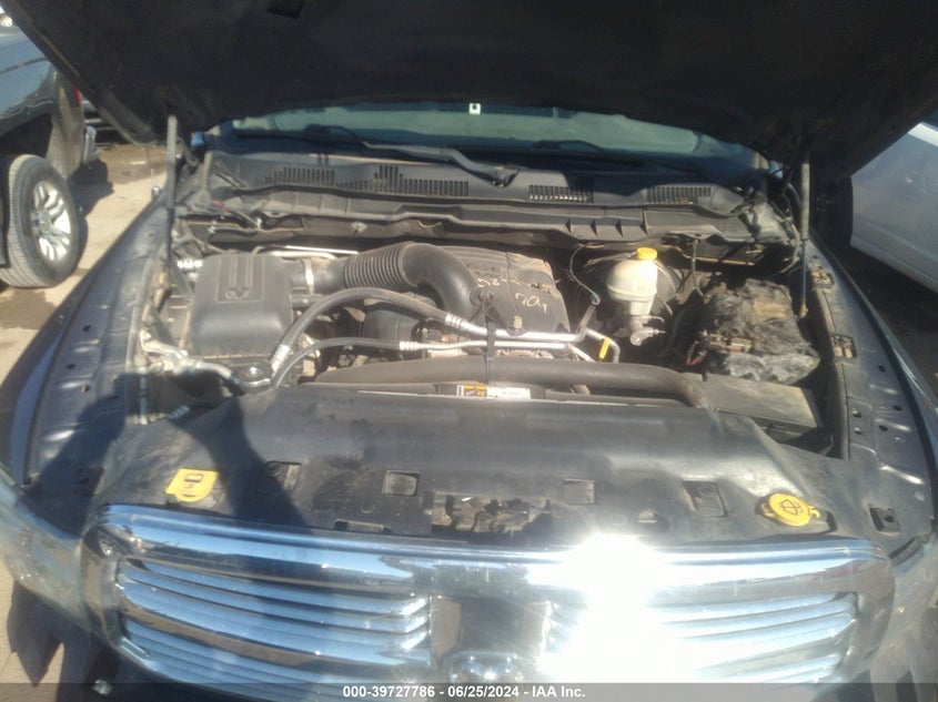 2014 Ram 1500 Big Horn/Lone Star/Outdoorsman/Slt VIN: 1C6RR6GTXES314323 Lot: 39727786