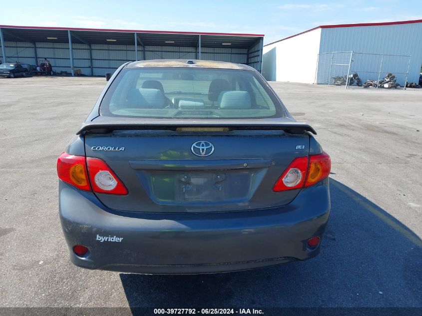 2010 Toyota Corolla Le VIN: 2T1BU4EE4AC198713 Lot: 39727792
