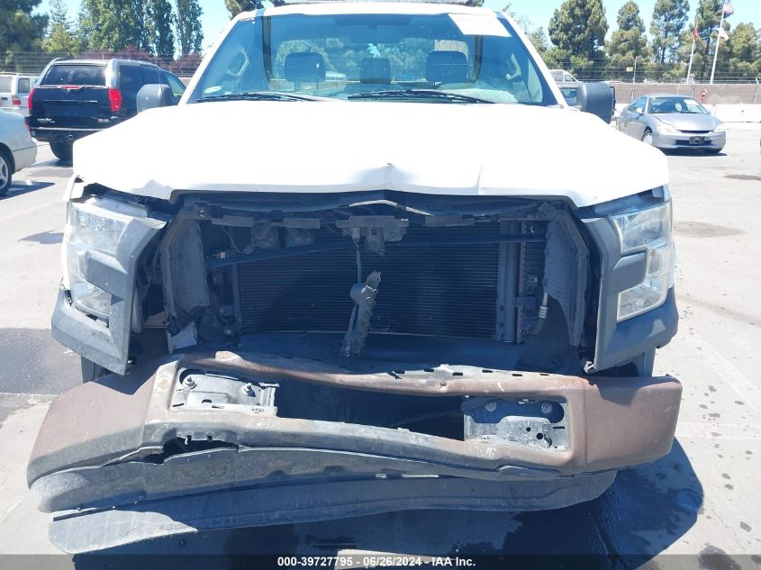 2016 Ford F-150 Xl VIN: 1FTMF1C88GKD24612 Lot: 39727795