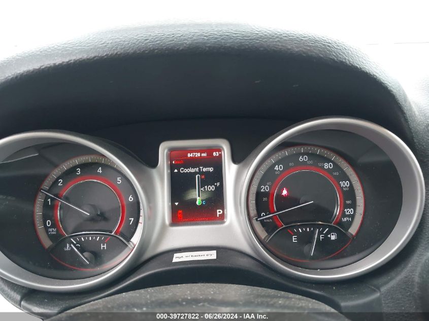 2016 Dodge Journey Sxt VIN: 3C4PDCBG8GT138249 Lot: 39727822