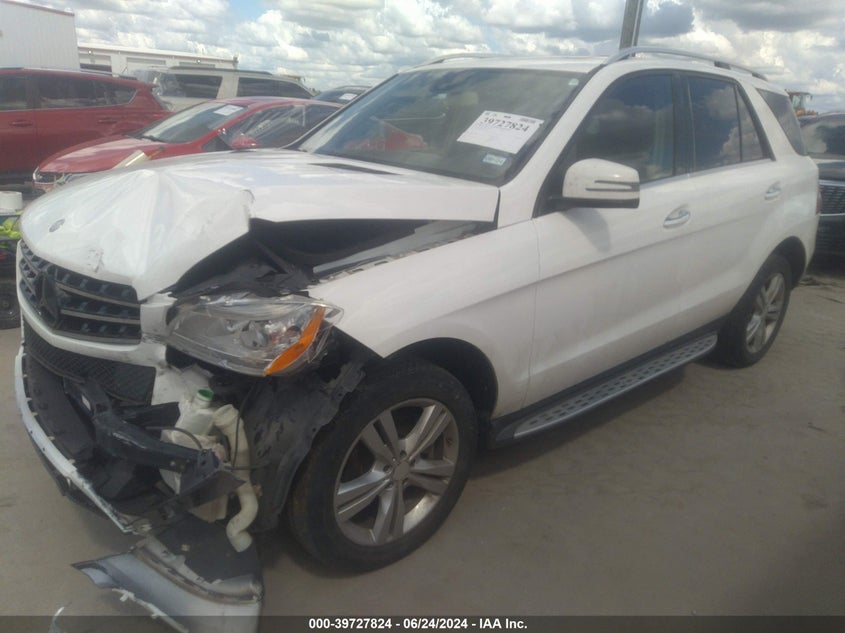 2014 Mercedes-Benz Ml 350 4Matic VIN: 4JGDA5HB5EA377700 Lot: 39727824