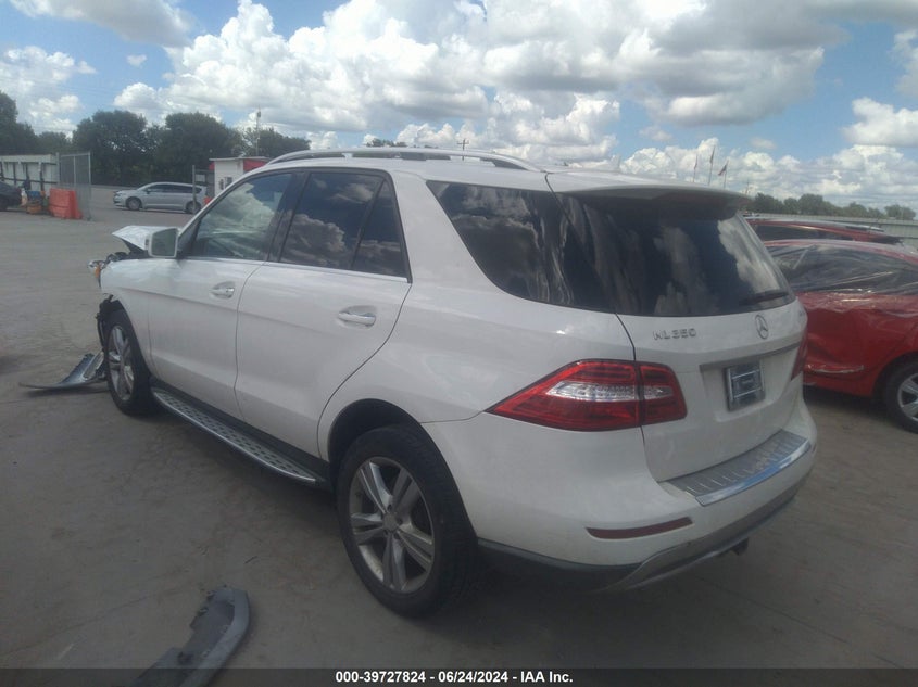 2014 Mercedes-Benz Ml 350 4Matic VIN: 4JGDA5HB5EA377700 Lot: 39727824