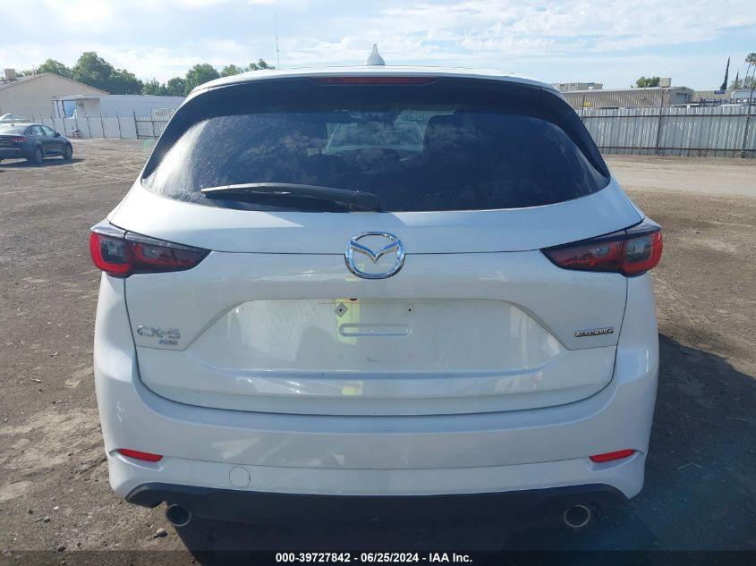 2024 Mazda Cx-5 2.5 S Select VIN: JM3KFBBMXR0380276 Lot: 39727842