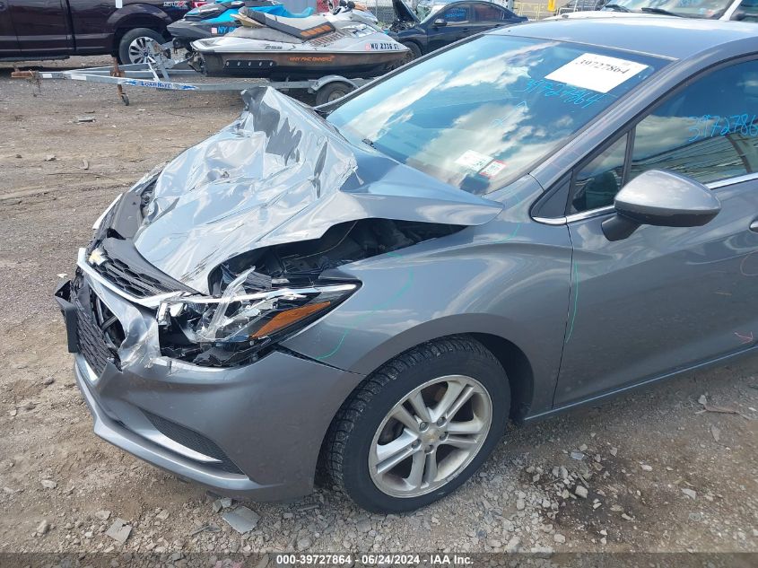 2018 Chevrolet Cruze Lt Auto VIN: 1G1BE5SM2J7210270 Lot: 39727864