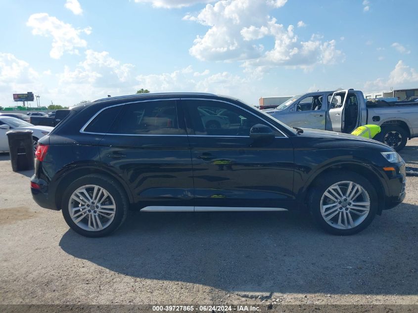 2018 Audi Q5 2.0T Premium/2.0T Tech Premium VIN: WA1BNAFY5J2245986 Lot: 39727865