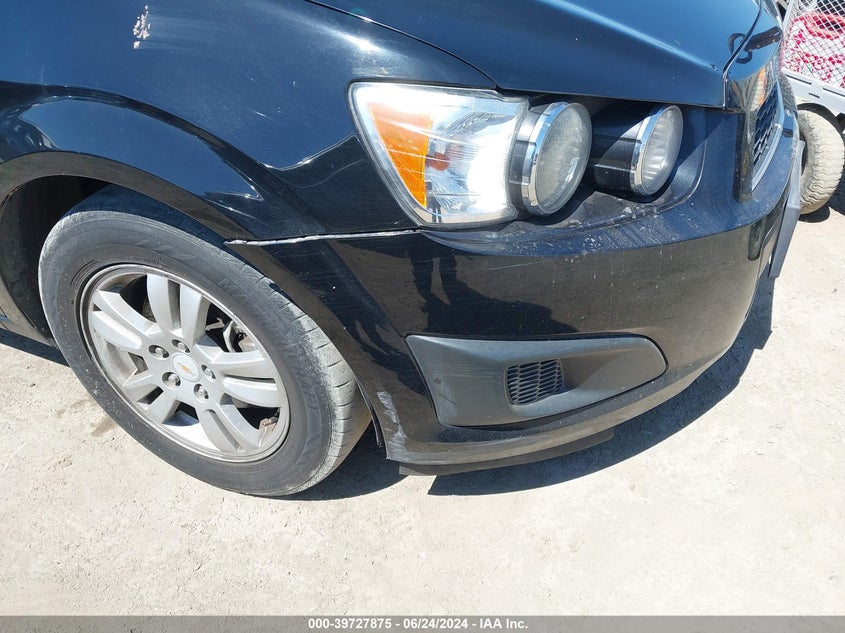 2012 Chevrolet Sonic 1Lt VIN: 1G1JD6SB8C4119544 Lot: 39727875