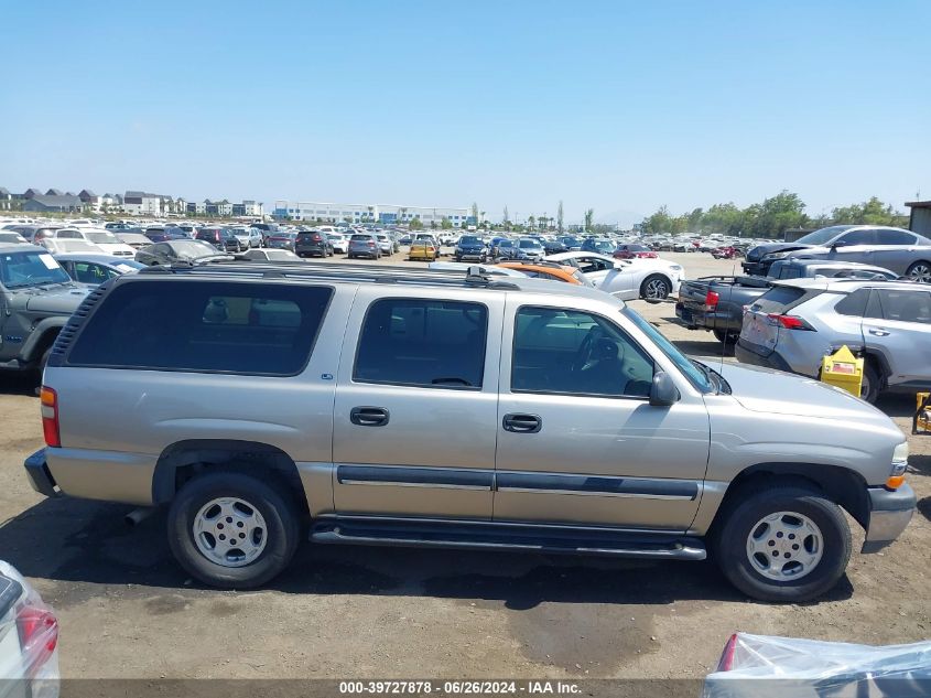 2001 Chevrolet Suburban 1500 Ls VIN: 3GNEC16T31G205160 Lot: 39727878