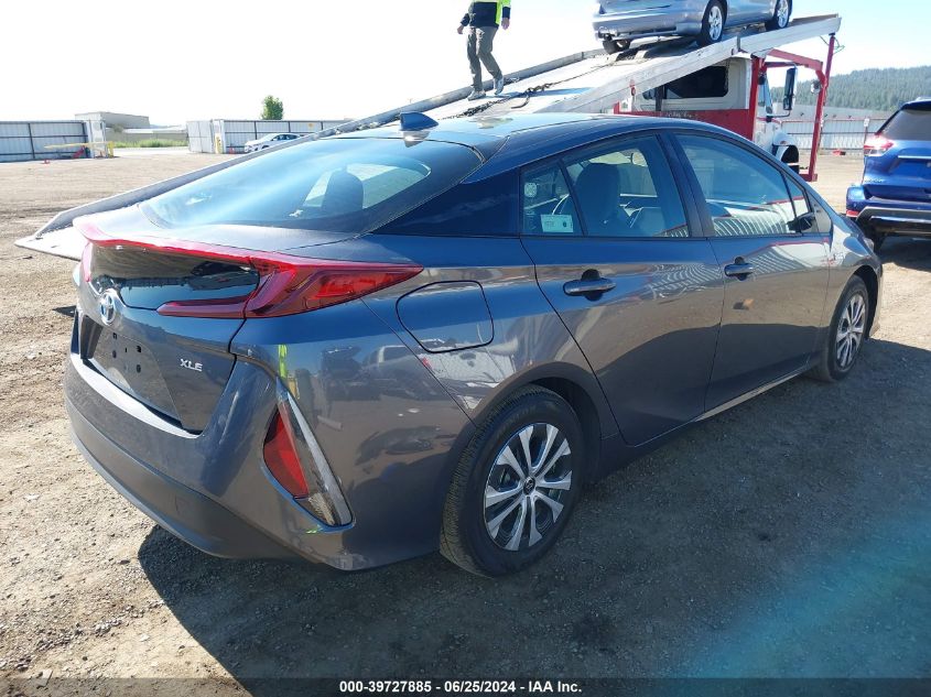 2021 Toyota Prius Prime Xle VIN: JTDKAMFP3M3174165 Lot: 39727885