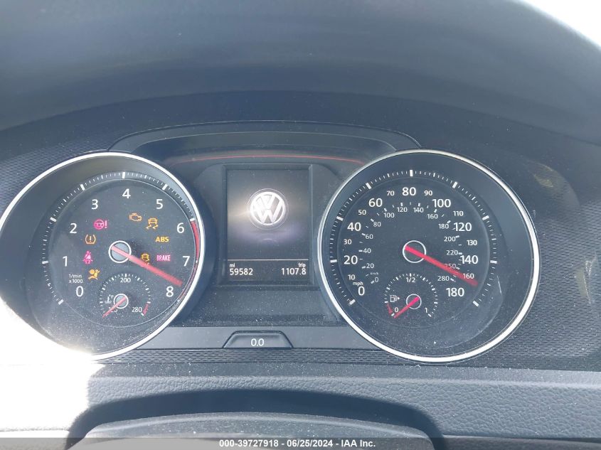 2016 Volkswagen Golf Gti Autobahn W/Performance Package 4-Door VIN: 3VW447AU2GM001770 Lot: 39727918