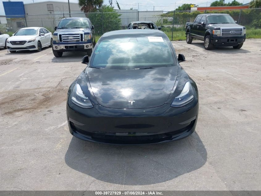 2022 Tesla Model 3 Rear-Wheel Drive VIN: 5YJ3E1EA4NF101329 Lot: 39727929