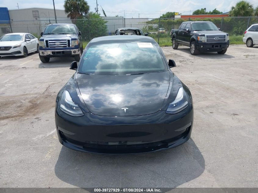 2022 Tesla Model 3 Rear-Wheel Drive VIN: 5YJ3E1EA4NF101329 Lot: 39727929