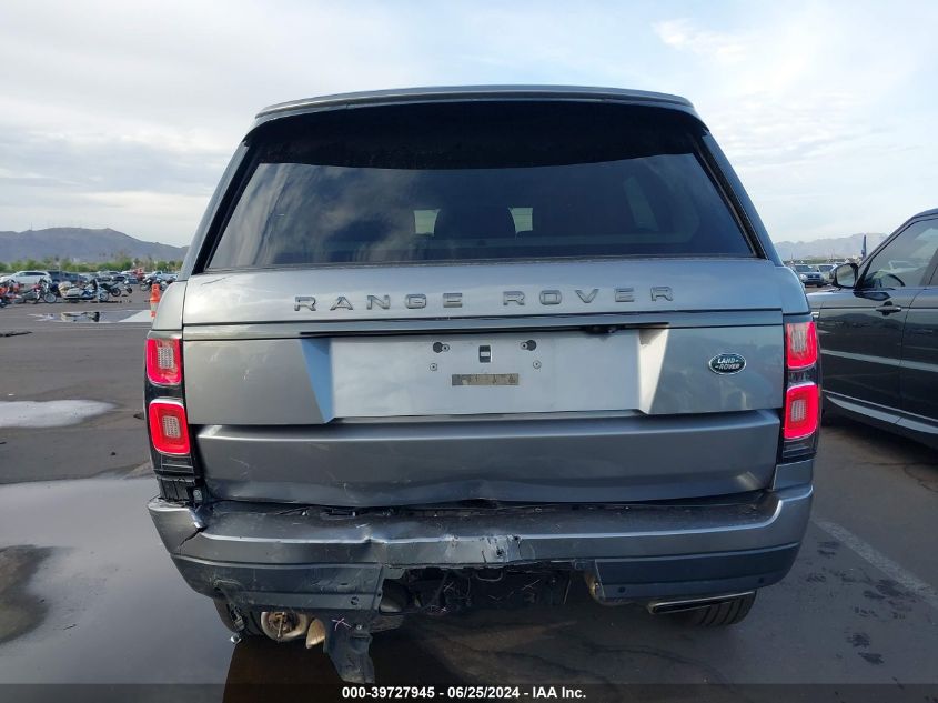 2020 Land Rover Range Rover VIN: SALGR2SU2LA592718 Lot: 39727945