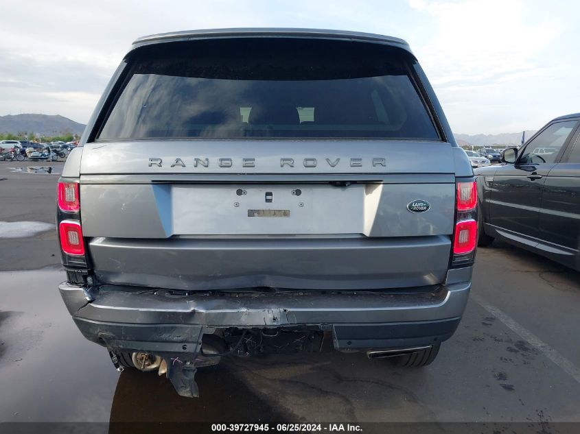 2020 Land Rover Range Rover VIN: SALGR2SU2LA592718 Lot: 39727945