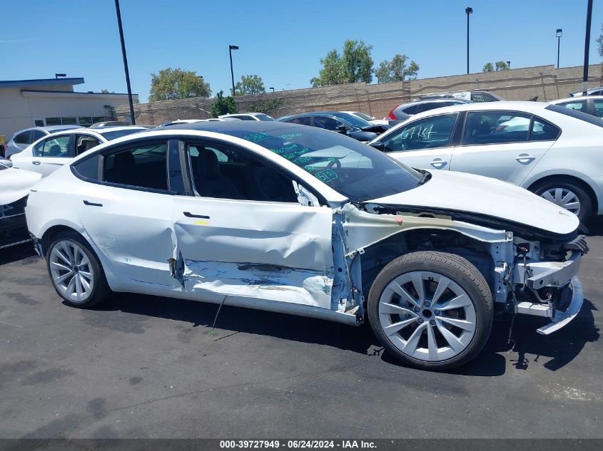 2021 TESLA MODEL 3 STANDARD RANGE PLUS REAR-WHEEL DRIVE - 5YJ3E1EA3MF088586