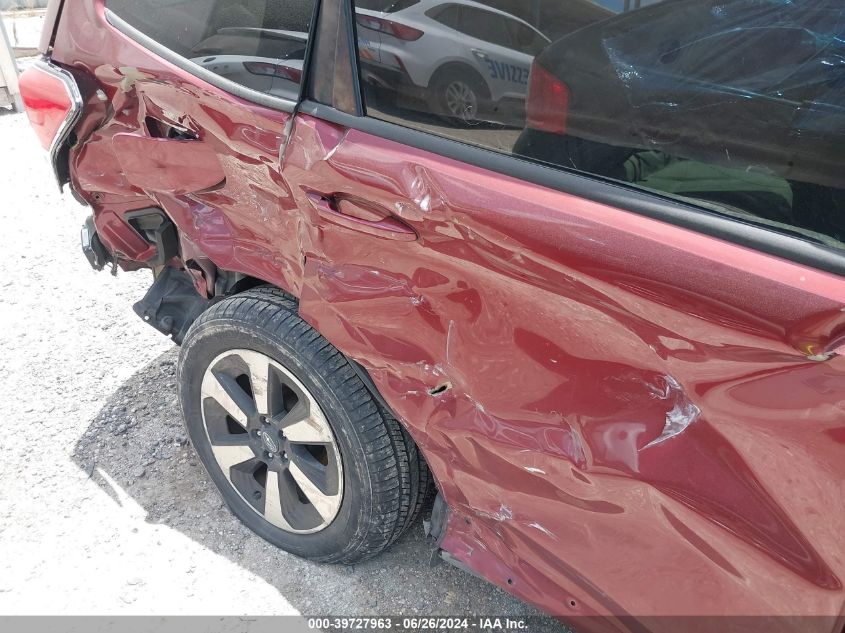 2017 Subaru Forester 2.5I Premium VIN: JF2SJAGC3HH568754 Lot: 39727963