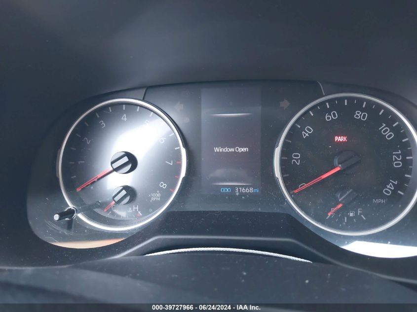 2020 Toyota Rav4 Xle VIN: 2T3W1RFV5LW072889 Lot: 39727966